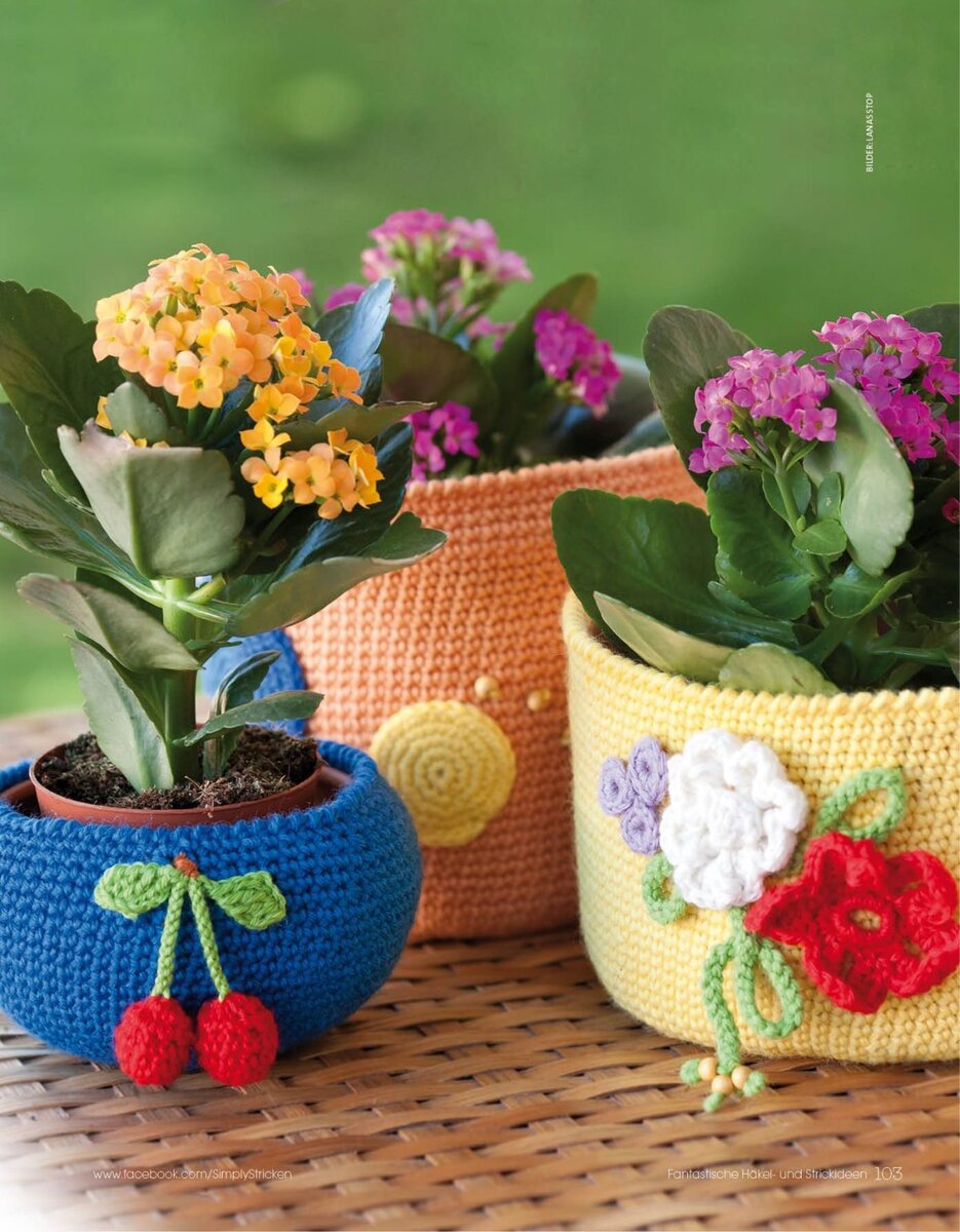 Подвесное КАШПО из джута / Crochet Plant Hanger — Video | VK