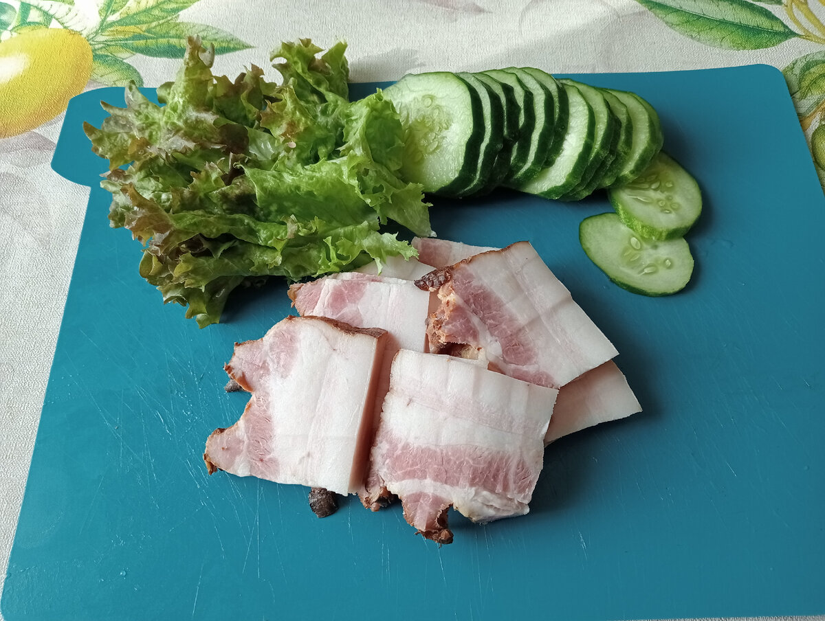 Фото моё. Подготовила все продукты 