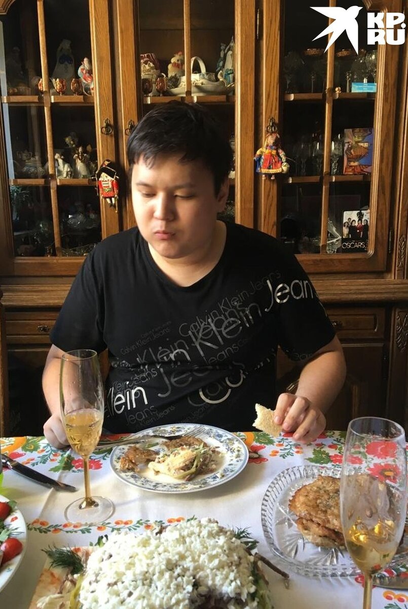    Никита любил поесть. Фото: предоставлено Никитой Ворониным