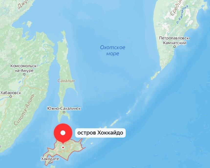 Изрезанность береговой линии Охотского моря. Охотское море ближние города.