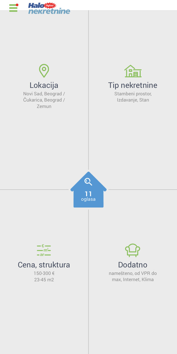 Скрин мобильного приложения ХалоОгласи