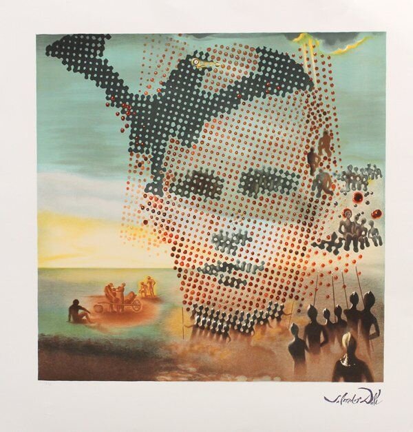 Сальвадор Дали - Портрет моего покойного брата, 1963. 