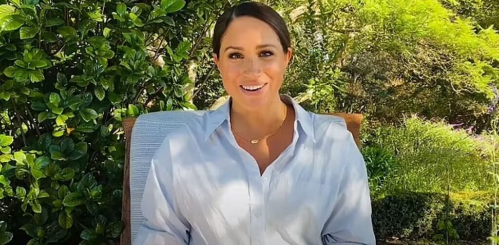    Меган Маркл. Стоп-кадр передачи на YouTube-канале.