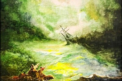    Рисунок участника конкурса детских рисунков «Всемирный день водных ресурсов» © Сайт Министерства жилищно-коммунального хозяйства Московской области