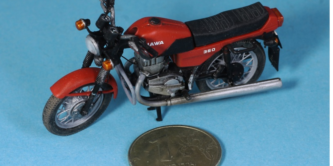 Сборка мотоцикла Ява-638 от Моделстрой