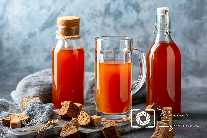 Домашний квас. Ядреный и освежающий!