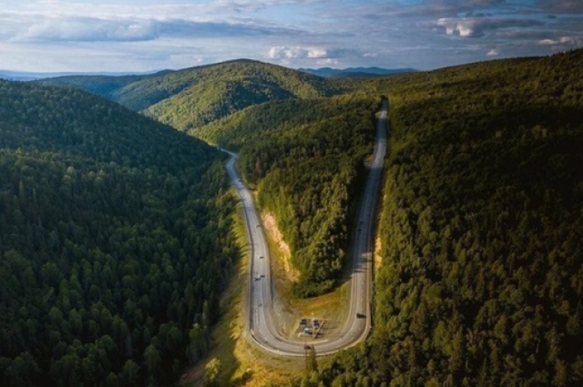    На «Тещином языке» в Башкирии установили светодиодные дорожные знаки