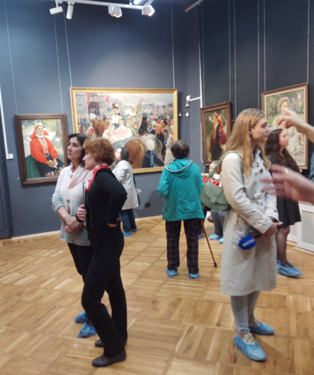 Выставка " Александр Бучкури и Елена Киселева "в Тульском музее изобразительных искусств.