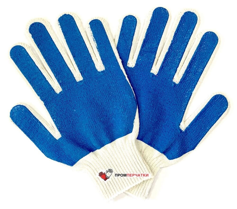 Перчатки с одинарным обливом помогут надежно удержать в руках даже скользкие предметы