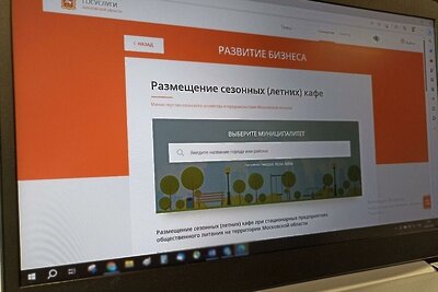    Сайт госуслуг © Пресс-служба Министерства государственного управления, информационных технологий и связи Московской области