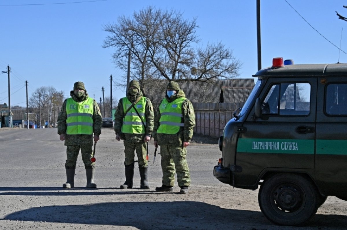    Россияне протаранили шлагбаум на границе между Польшей и Белоруссией