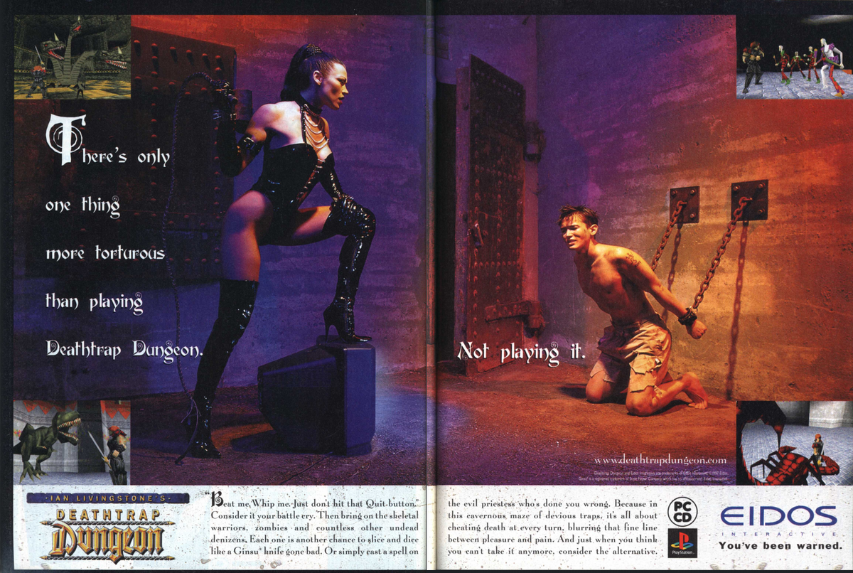 Есть только одна вещь, которая более мучительна, чем играть в DeathTrap Dungeon: не играть в него