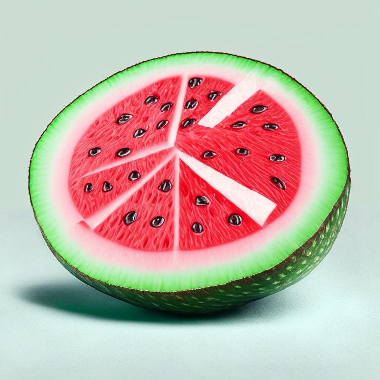 Второй результат по запросу "ломтик арбуза".