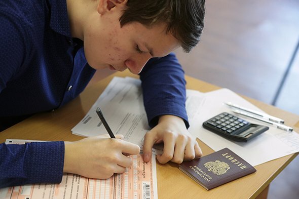    Сдача ЕГЭ по физике в Иваново. Фото: Владимир Смирнов / ТАСС