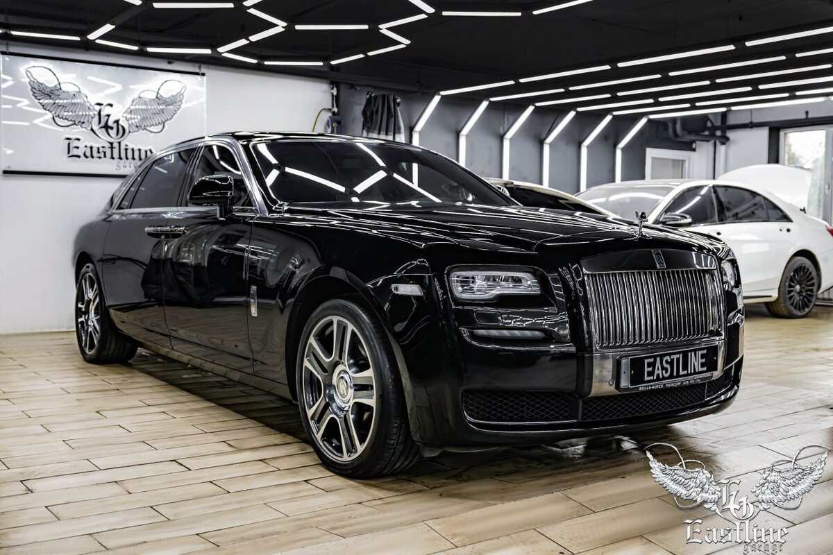 Rolls-Royce Ghost – полировка кузова автомобиля представительского класса в  тюнинг-ателье Eastline Garage | Тюнинг ателье Eastline garage | Дзен