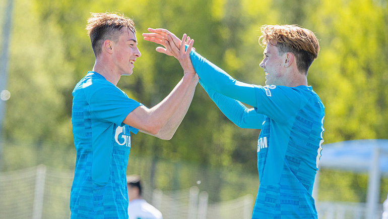    Алексей Барановский и Данила Козлов. ФК «Зенит»