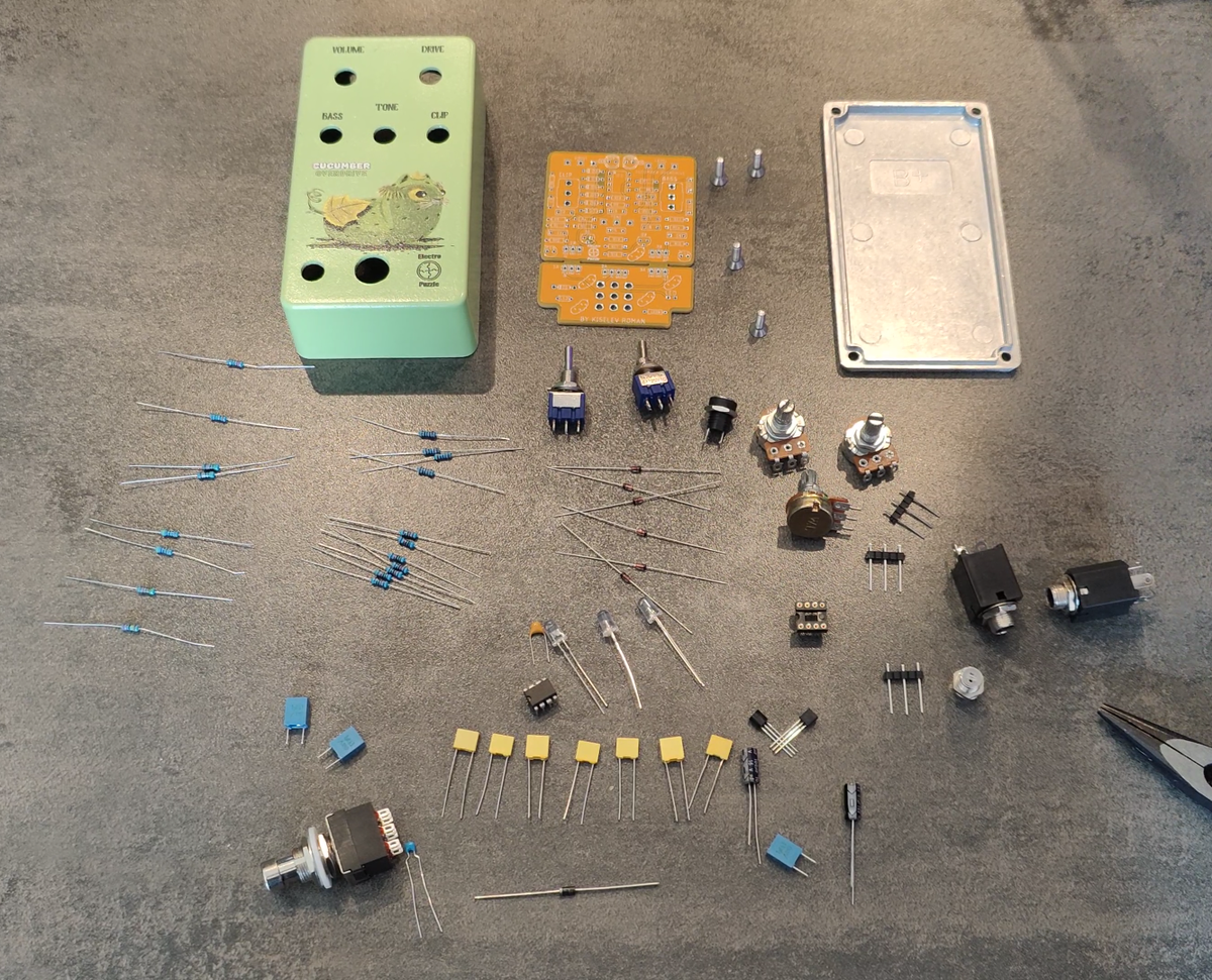 Детали для "CUCUMBER OD" от "ELECTRICPUZZLE"