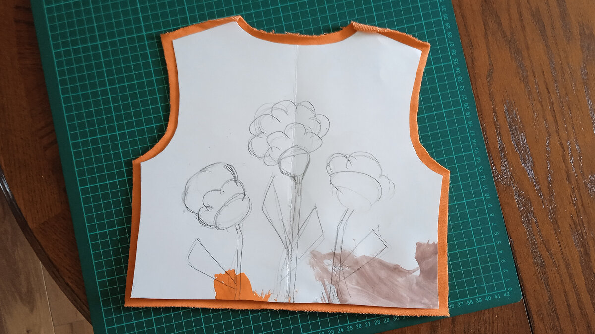 Эскиз из которого вырезались шаблоны.