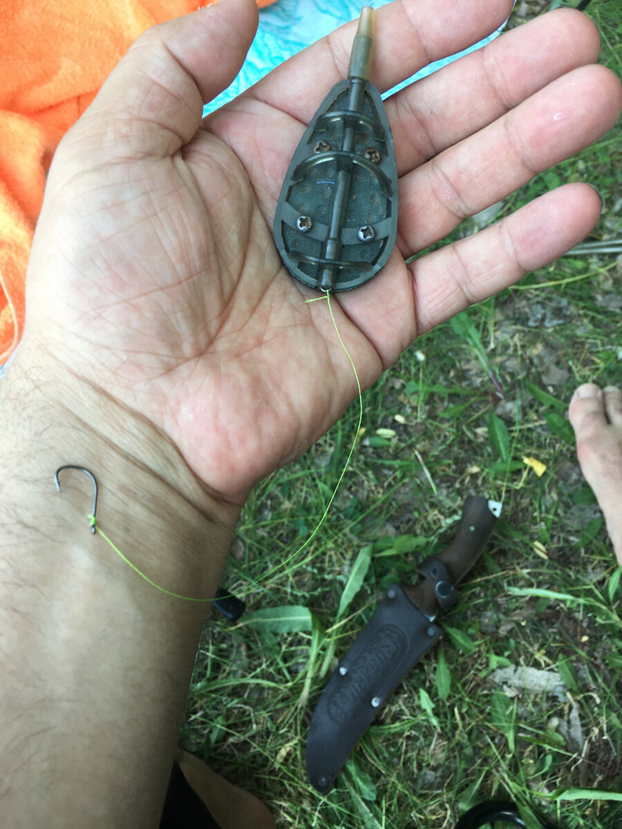 Вот что было у меня с собой и нож всегда с собой