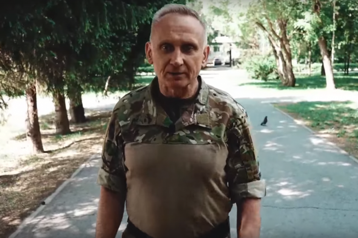    Комбат «Веги» из Новосибирска Панфёров снялся в рекламе службы по контракту