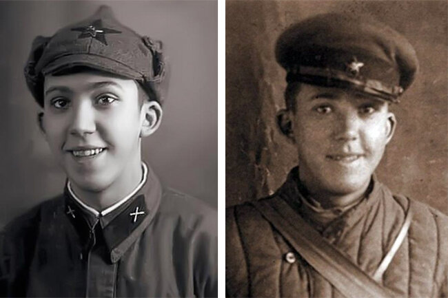 Военные фотографии Юрия Никулина