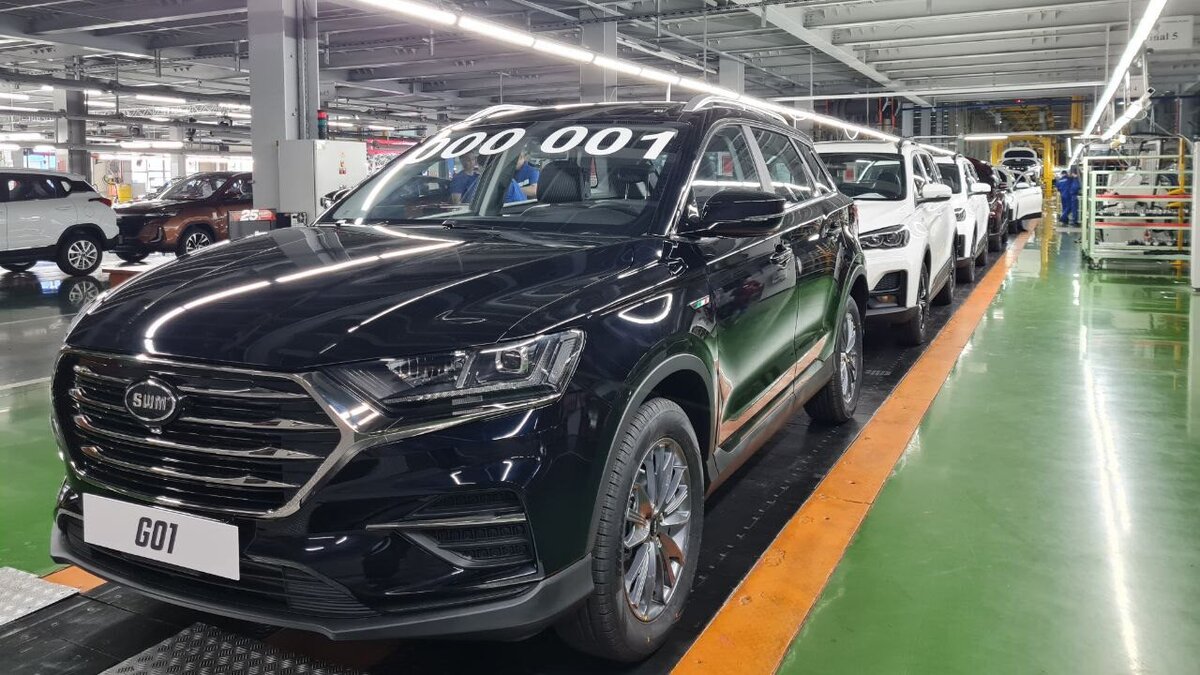    Производство SWM G01. Фото пресс-служба «Автотора»