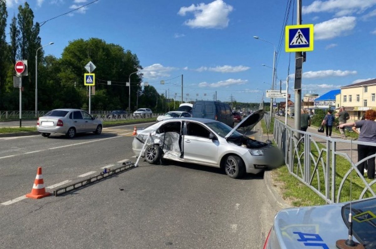 Трезвый водитель попал в дтп