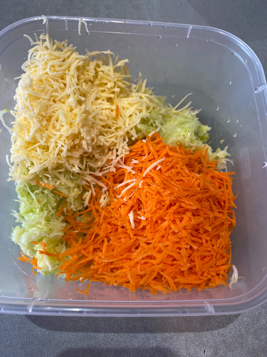 Также перетертые через мелкую терку