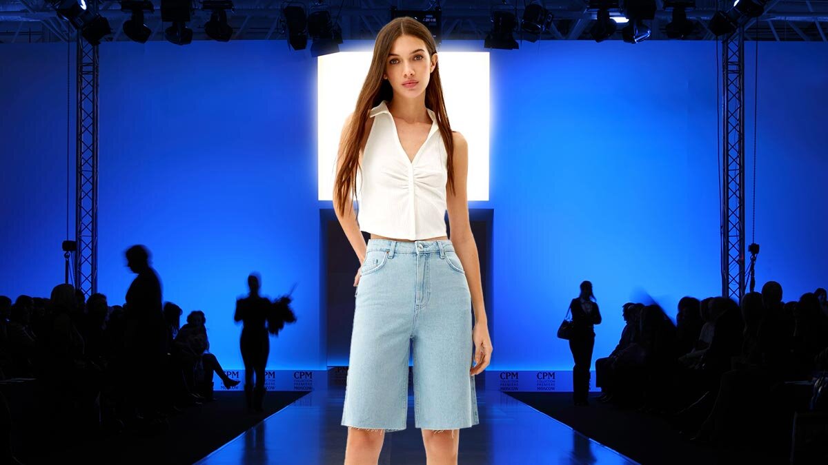    Джинсовые шорты Алина Городниченко