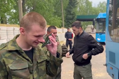    Обмен пленными ©Telegram-канал "Шамсаил Саралиев"