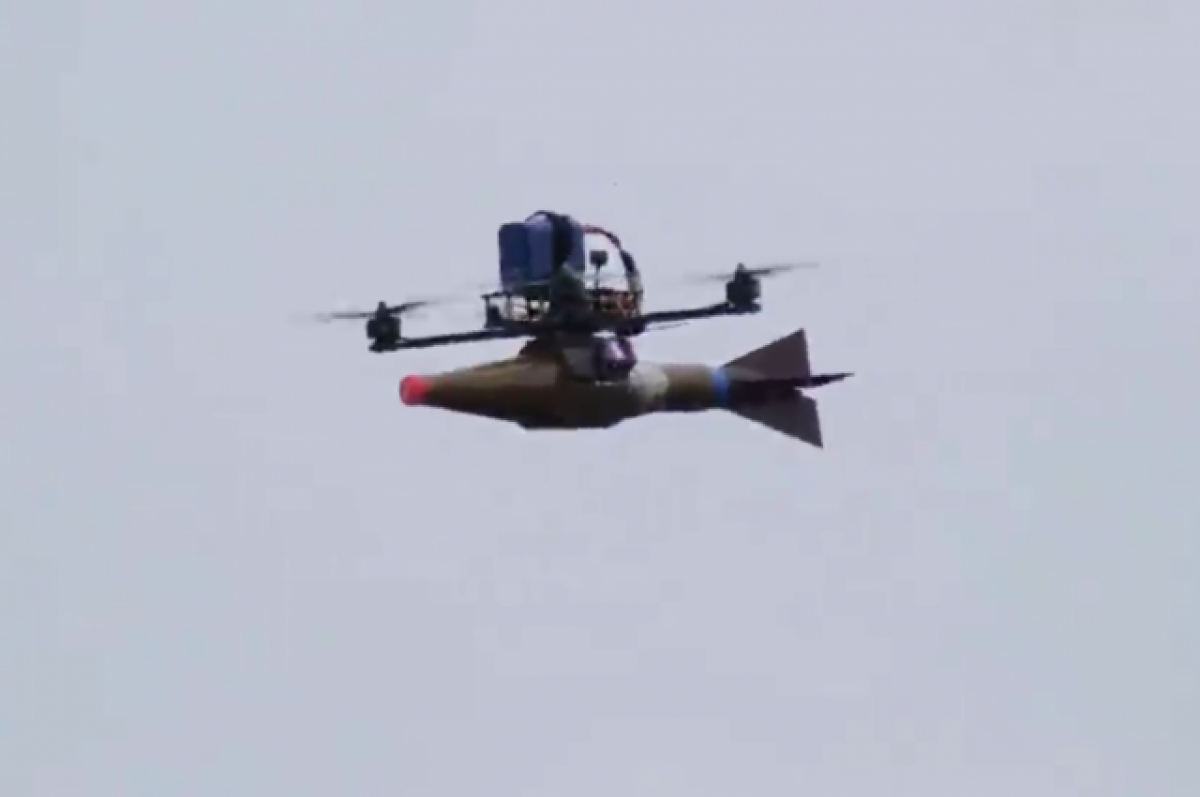    Российский FPV-дрон.