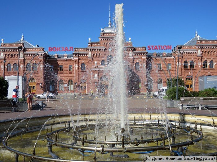 Ж/д вокзал "Казань-1", он же "Казань пассажирская"