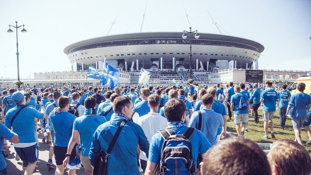 Команда Зенит Санкт петербургстадоин