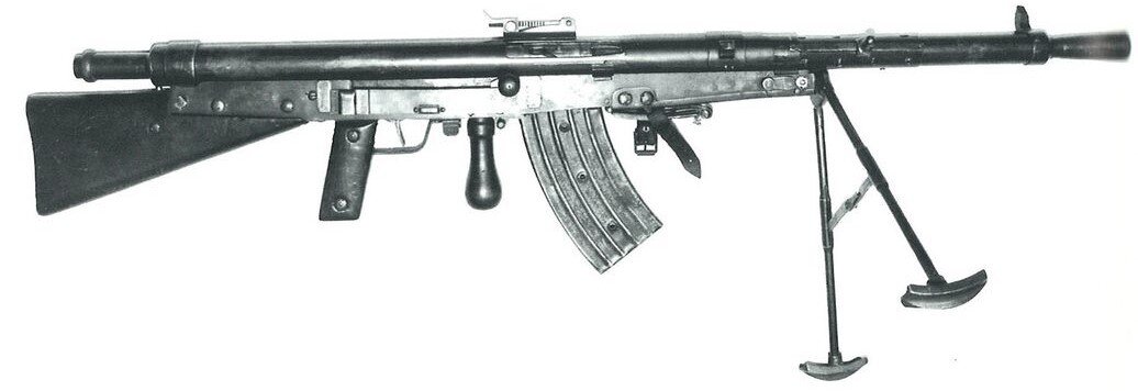 Пулемет Шоша бельгийской модификации 1927 года.