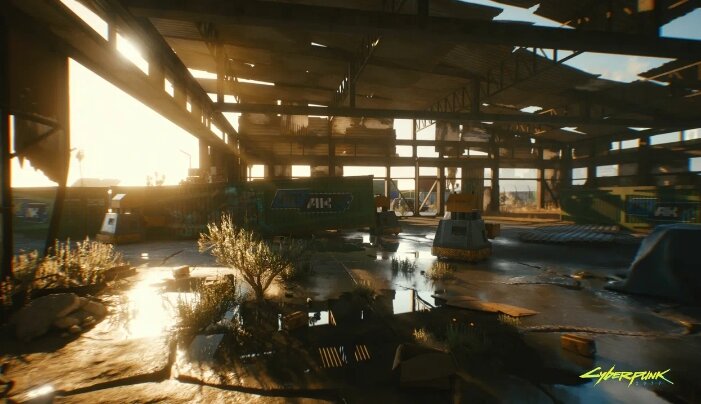 Cyberpunk 2077 с трассировки лучей. 