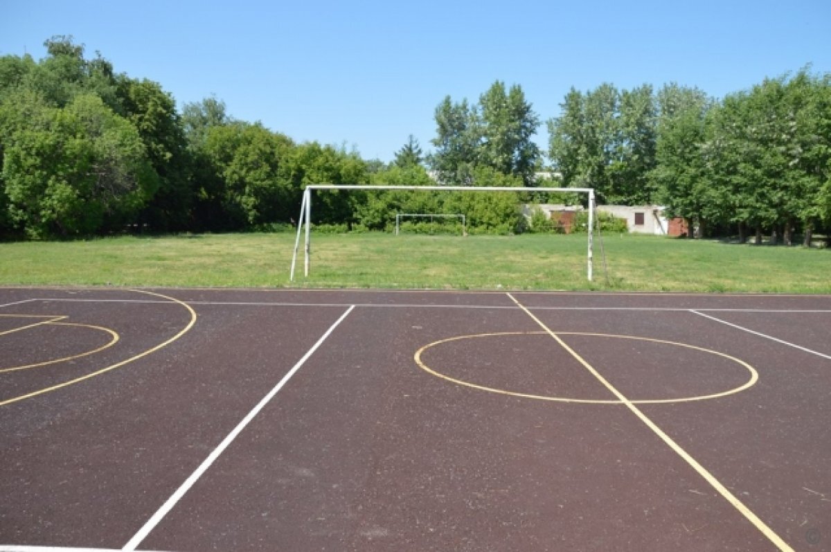    В Октябрьском районе Барнаула обустроят две спортивные площадки
