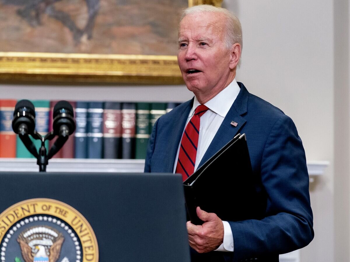    Президент США Джо Байден© AP Photo / Andrew Harnik