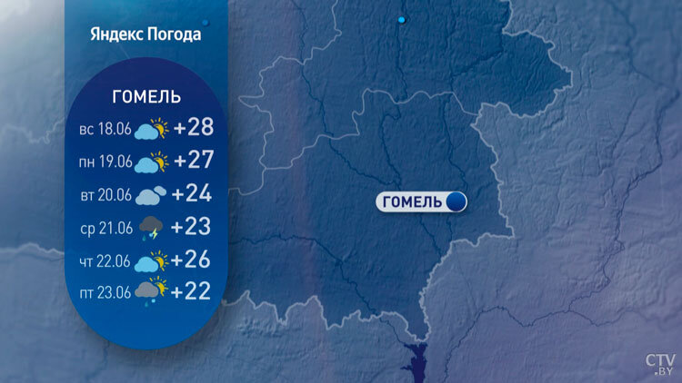 Погода карта гроз