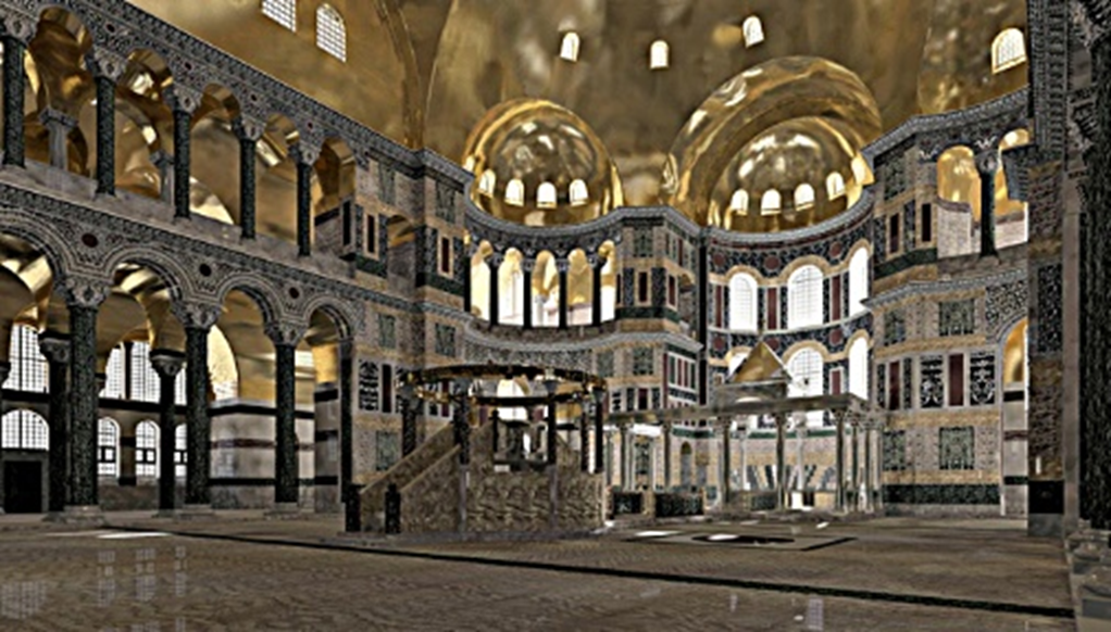 Реконструкция Алтаря храма Святой Софии. Она была создана Техническим университетом Дармштадта, Университетом прикладных наук и искусств Люцерна - Андре-асом Нобаком, Ларсом О Гробе и Франциской Ланг. Впервые она была продемострирована  на конференции в 2007 году и обновлена в 2018 году.