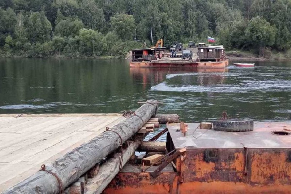    Восстановлена работа паромной переправы в Нижнеудинском районе