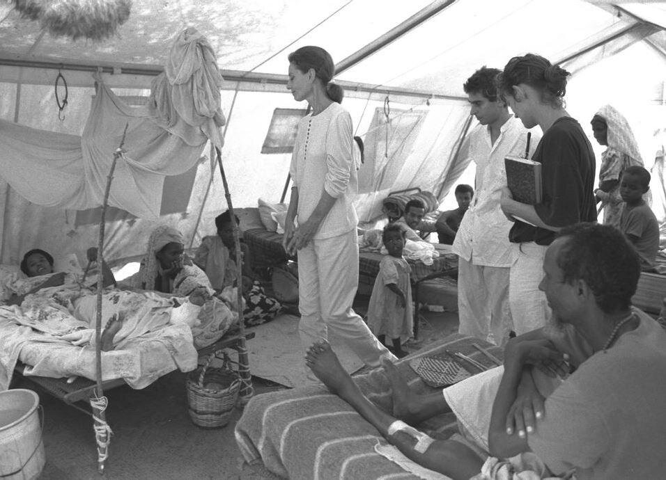 Работа актрисы во Всемирной организации помощи детям