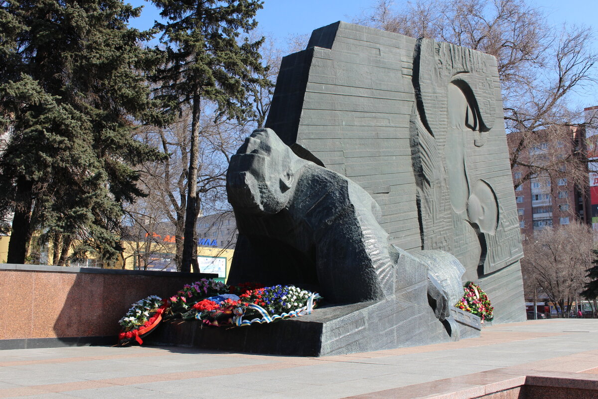 Карта воронежа памятник славы