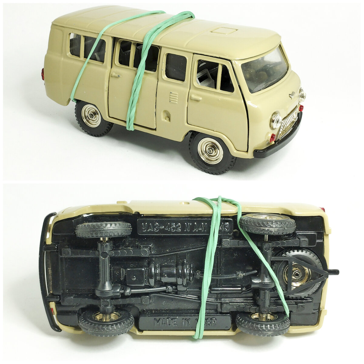 Рис. 1. Модель автомобиля УАЗ-452В до восстановления 