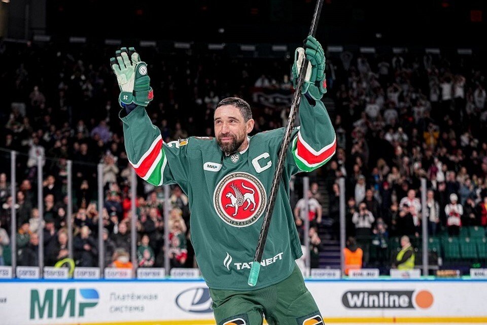    Данису Зарипову исполнилось 42 года. Фото: пресс-служба ХК «Ак Барс»