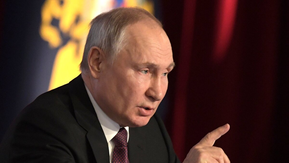    Президент РФ В. Путин принял участие в ежегодном расширенном заседании коллегии МВД России© РИА Новости . Алексей Никольский