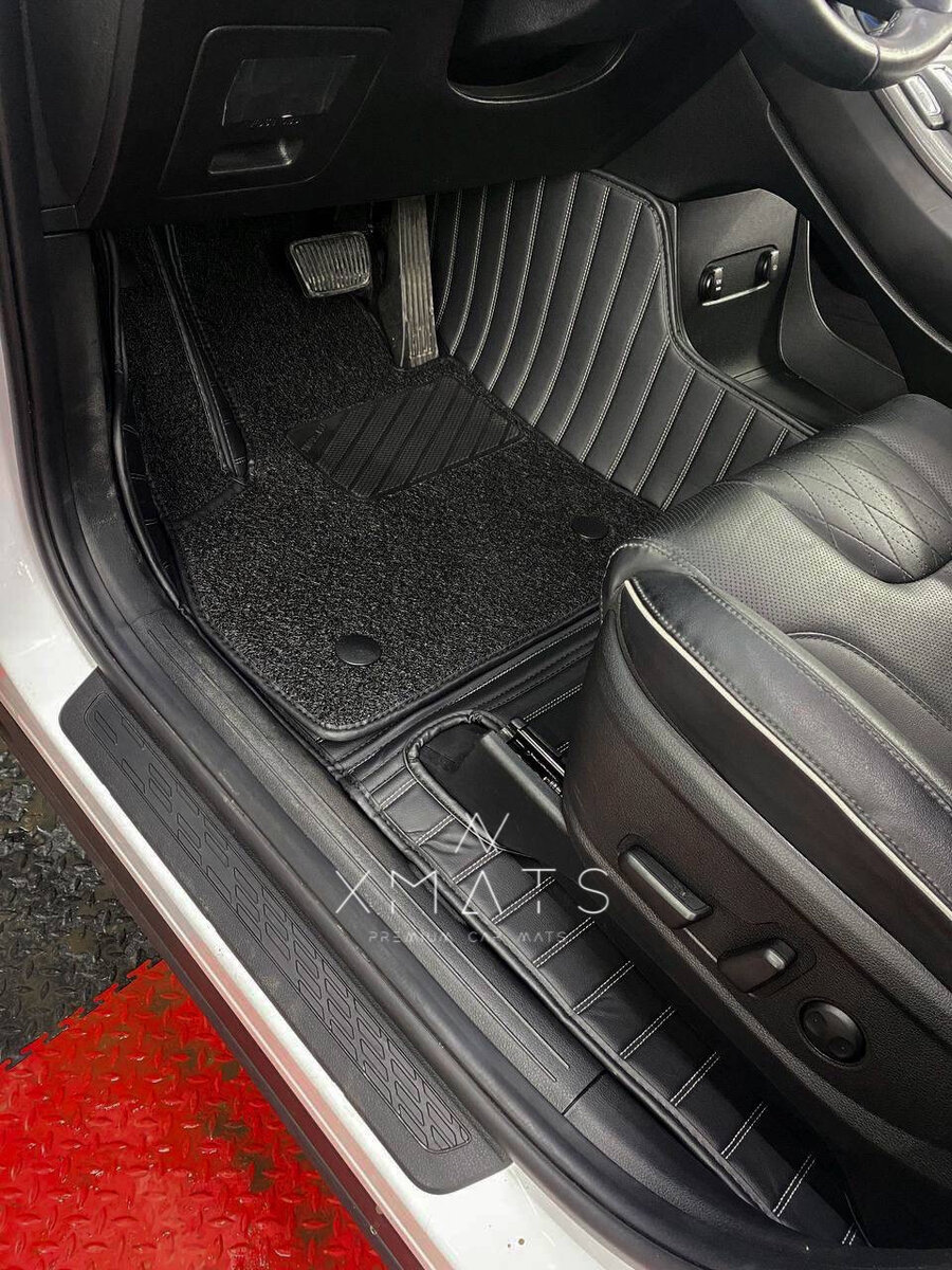 Коврики из экокожи на Hyundai Palisade