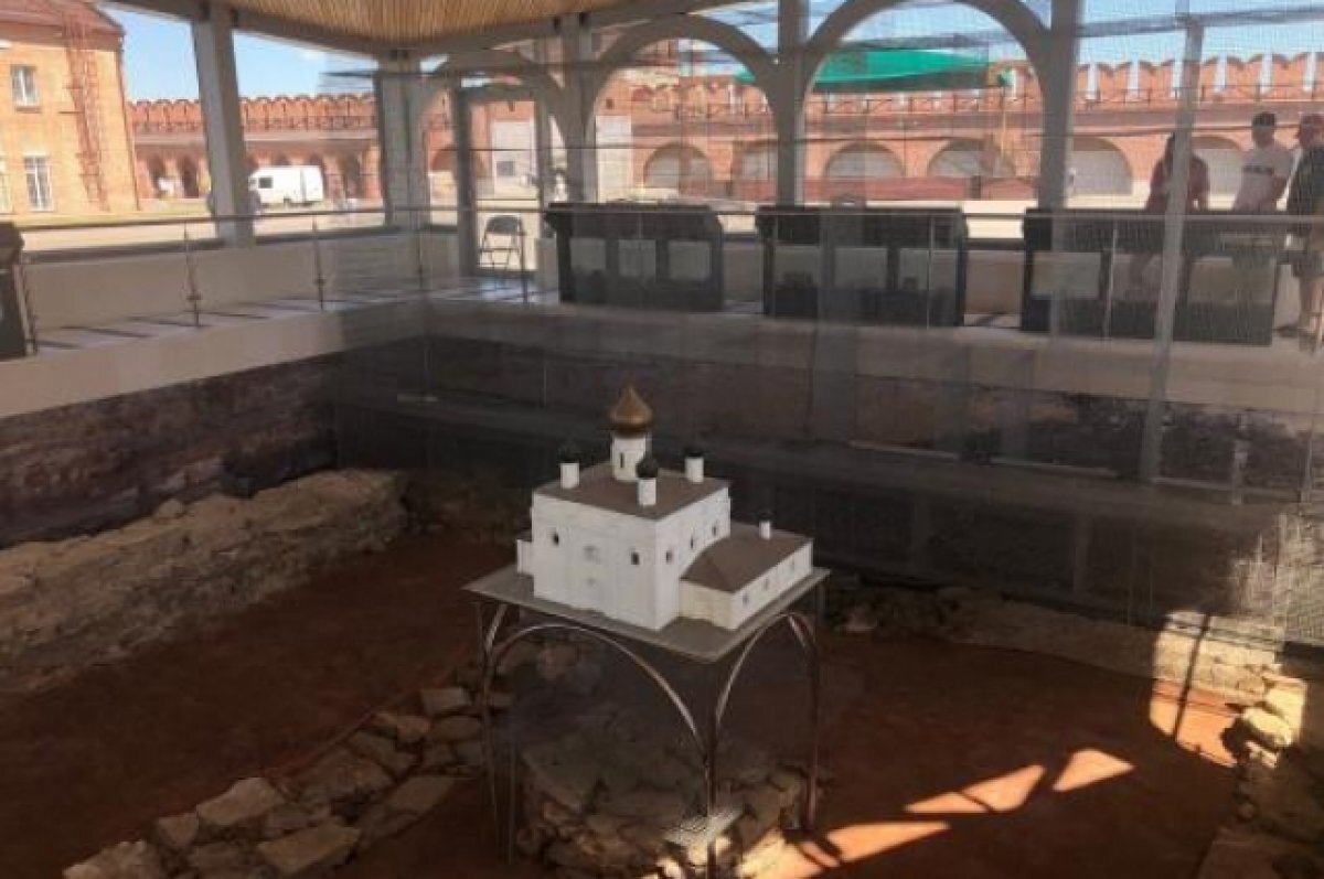    Туляки могут посетить демонстрационный павильон «Археологическое окно»