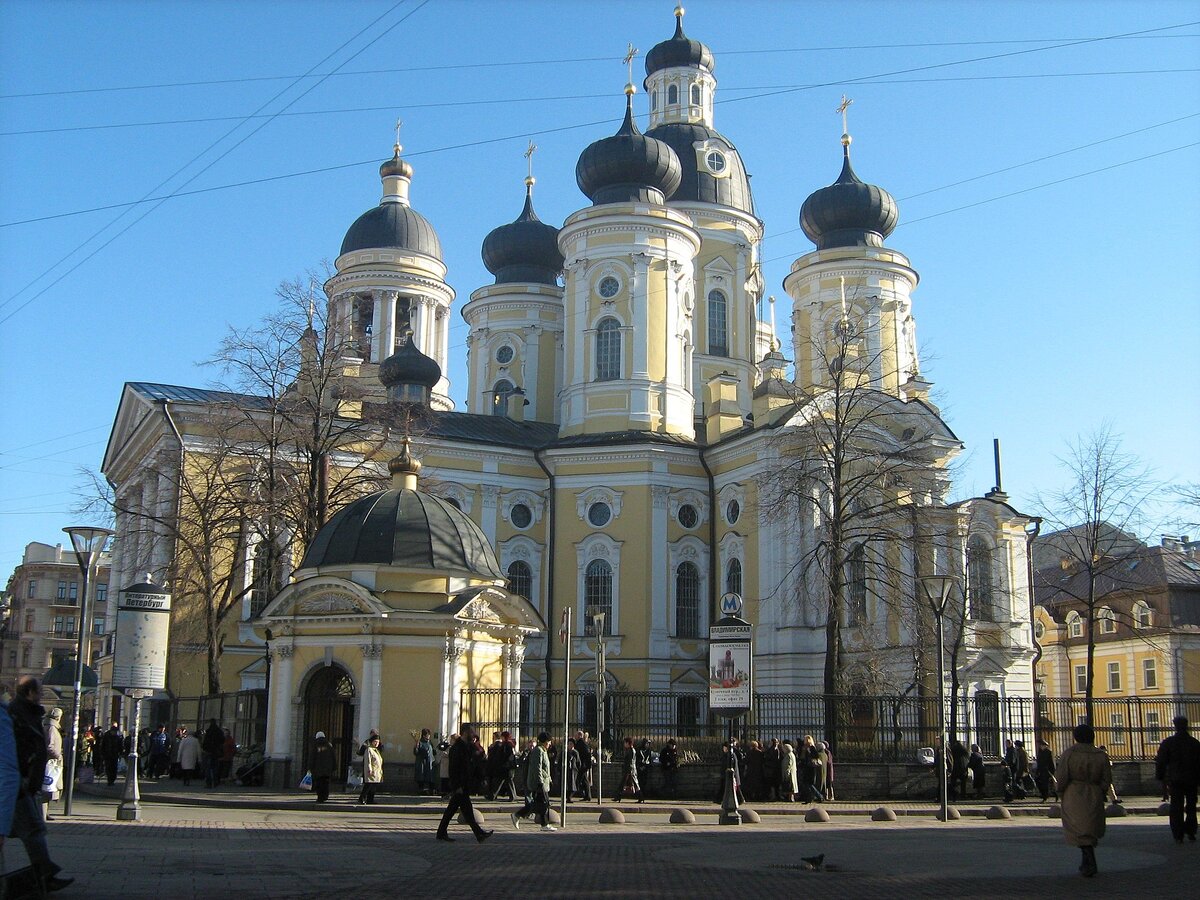 владимирский собор в санкт петербурге внутри