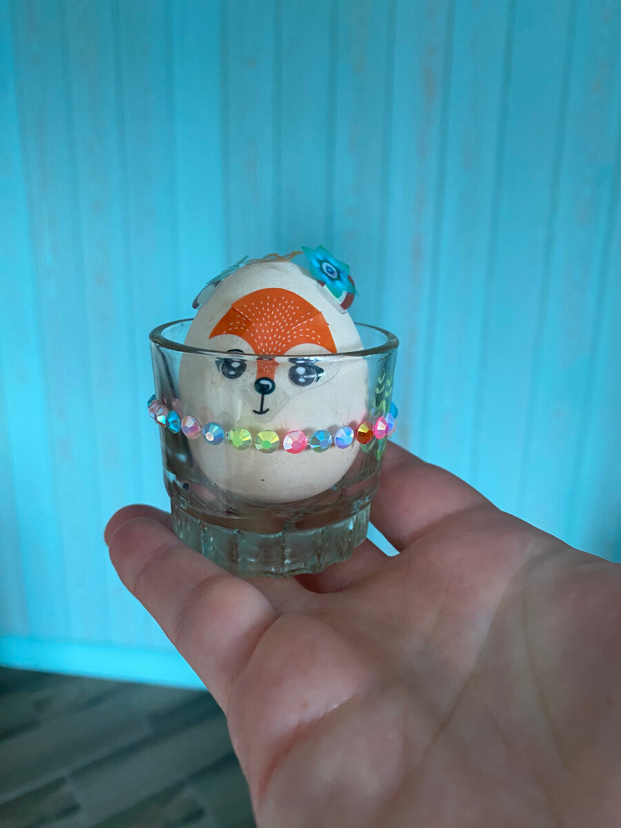 Яйцо «от дочки». Мысль и исполнение авторские