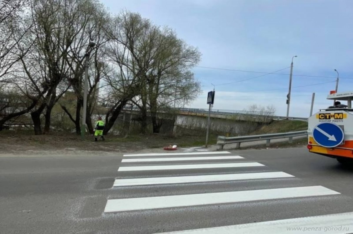    В Пензе на улицах Чапаева и Светлой появилась дорожная разметка